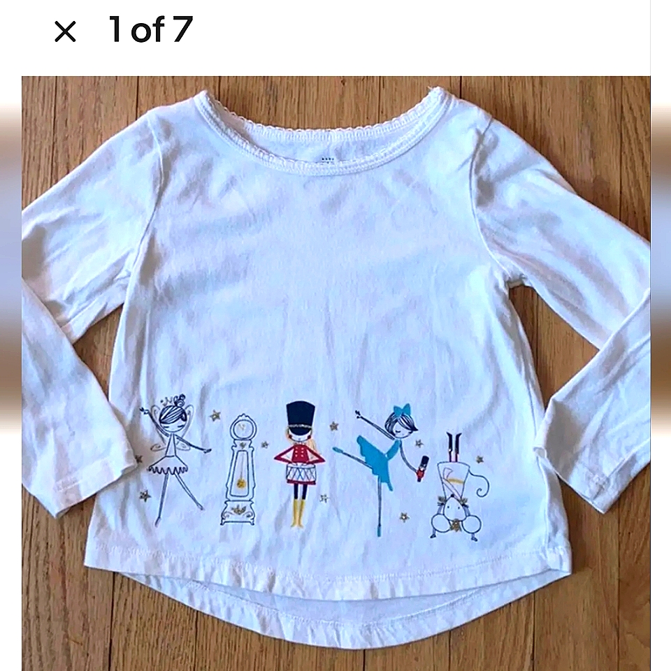 Gap Nutcracker Print Top